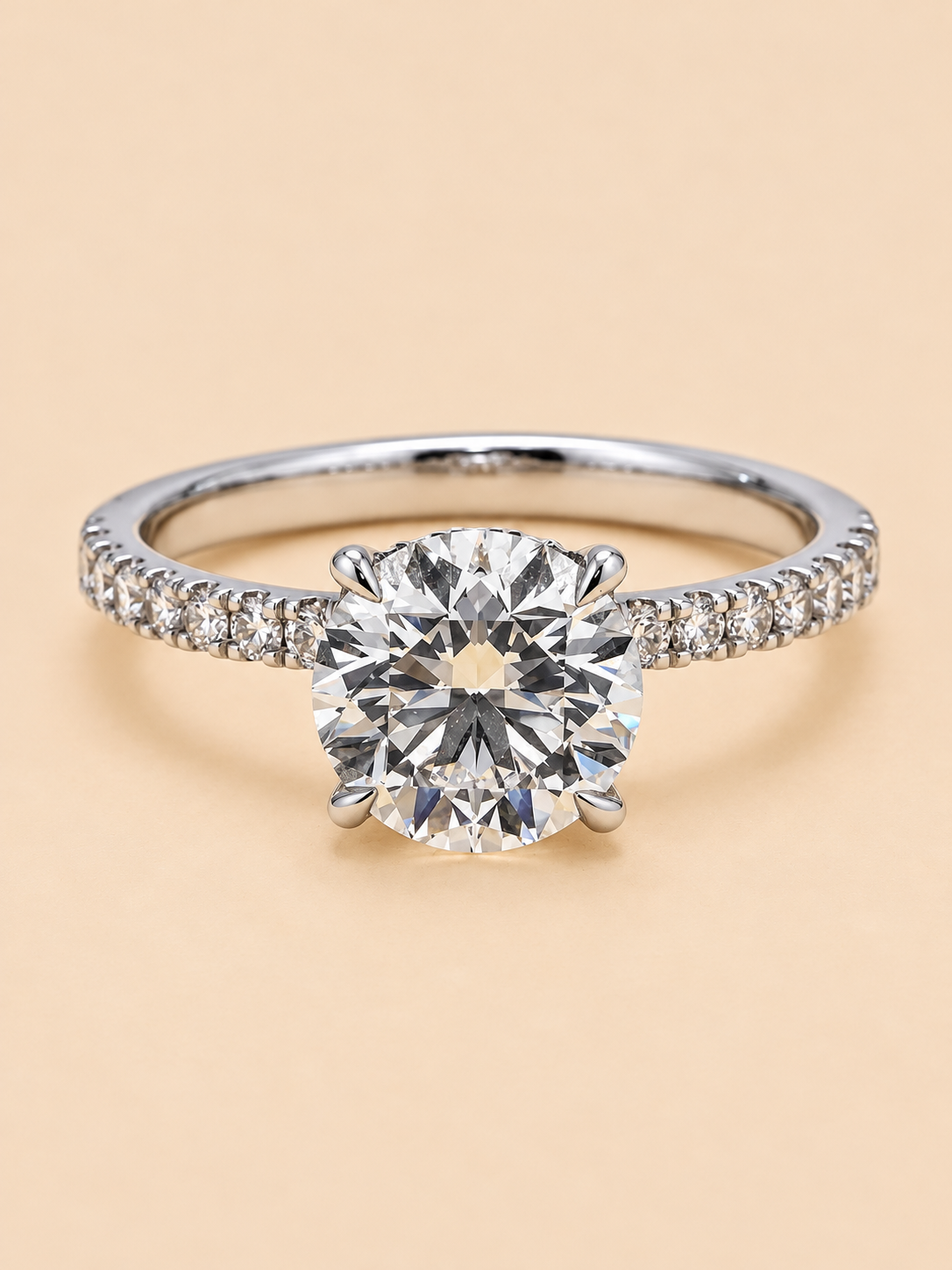 THE CHAPTER - Lab-Grown Round Brilliant Diamond Ring