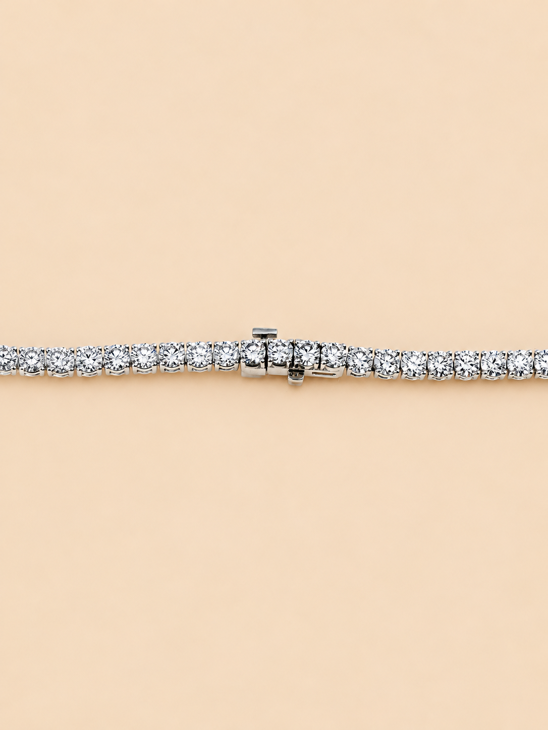THE 3:3 - 14K White Gold Lab-Grown Diamond Lariat Necklace 20.10 TCW