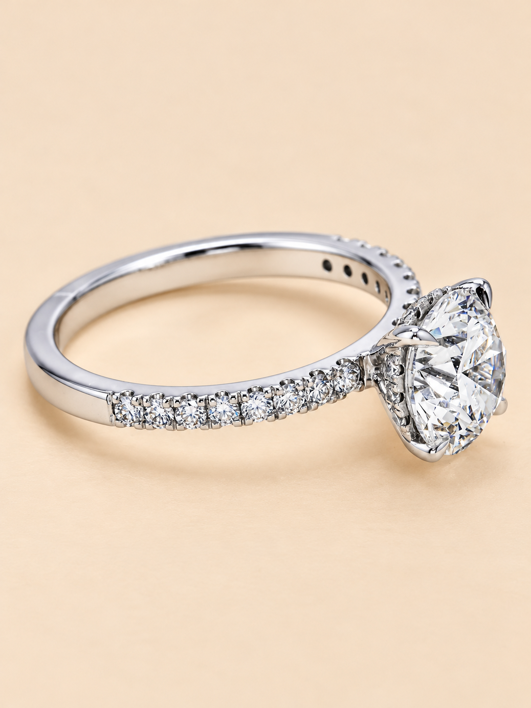 THE CHAPTER - Lab-Grown Round Brilliant Diamond Ring