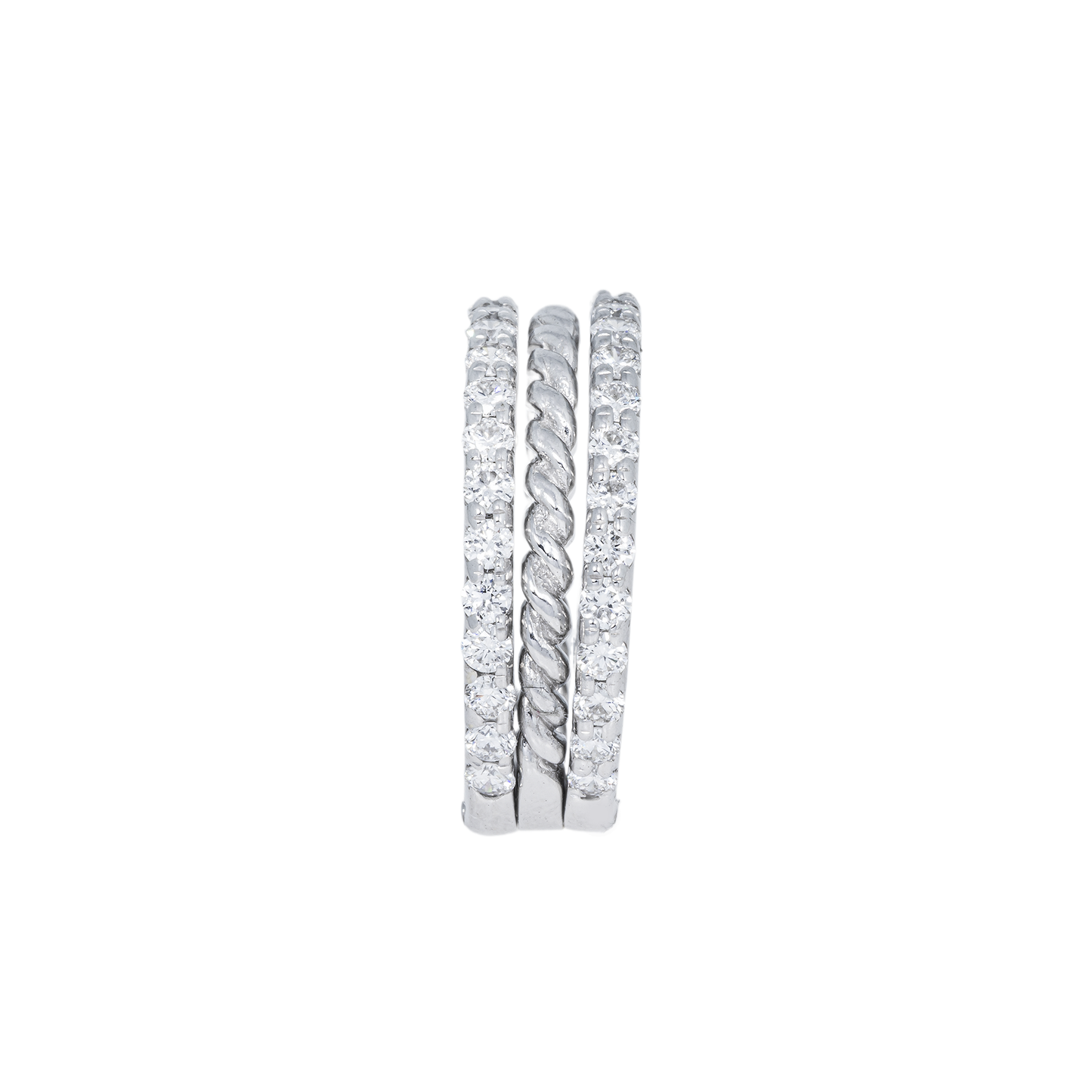 Lab-Grown Diamond Stack Ring