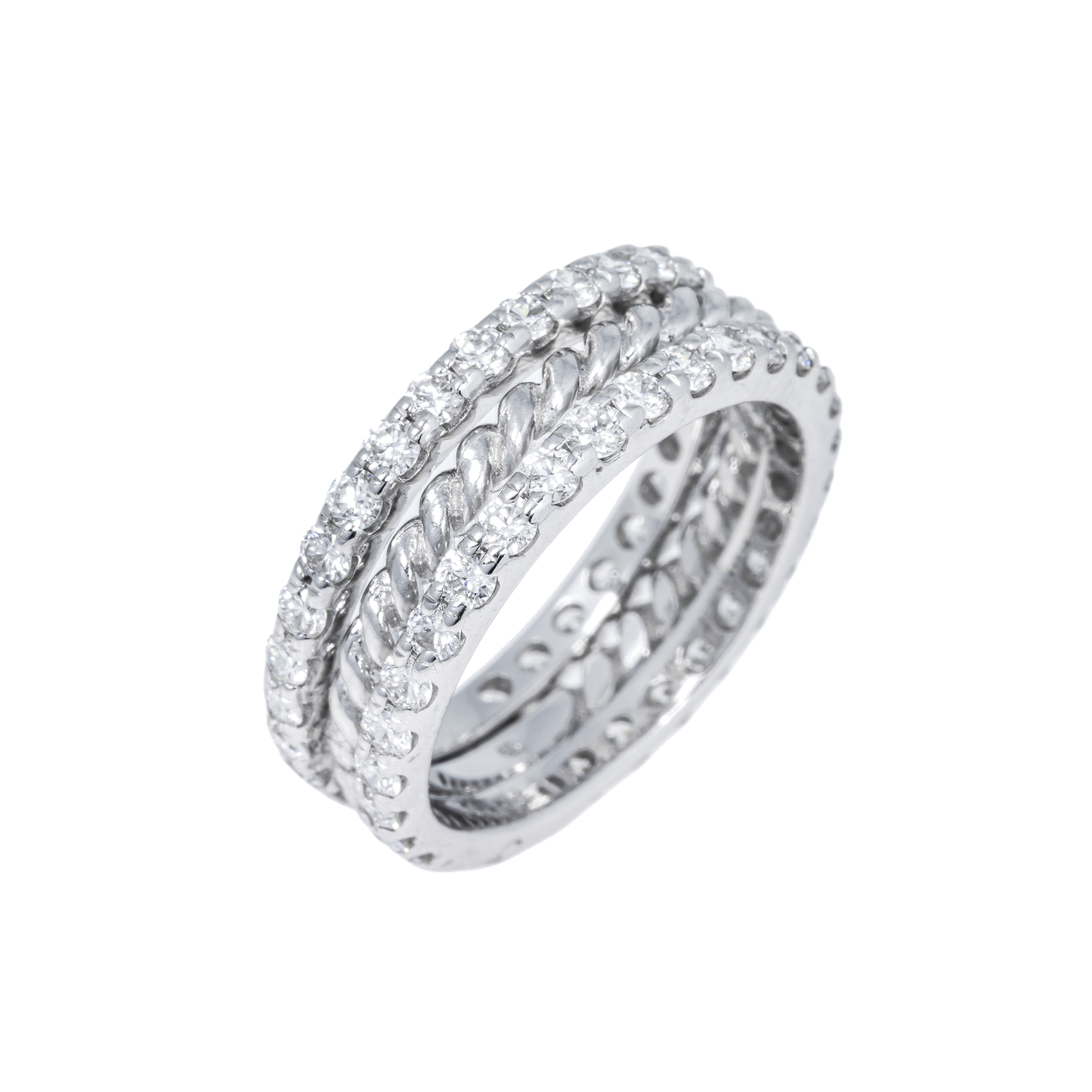 Lab-Grown Diamond Stack Ring