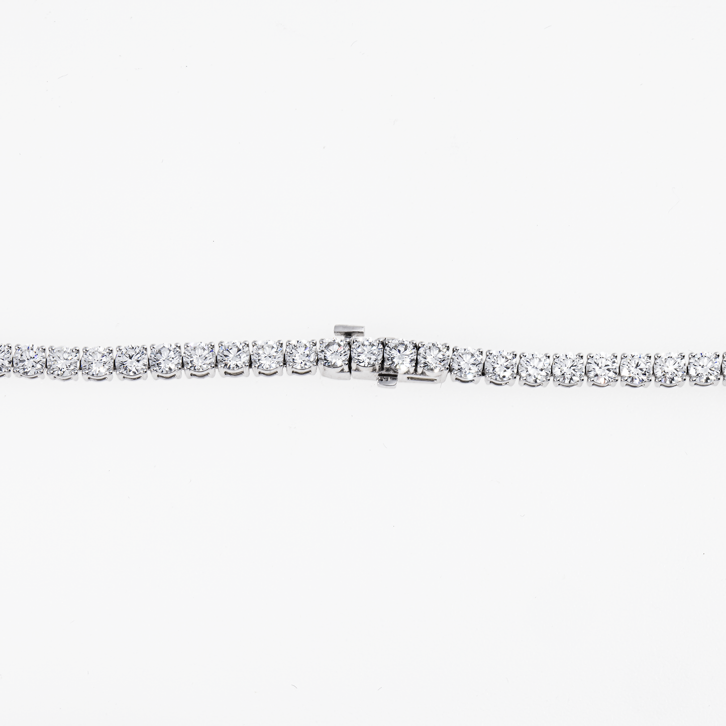 Lab-Grown Diamond Lariat Necklace – 20.10 CTW in 14K White Gold