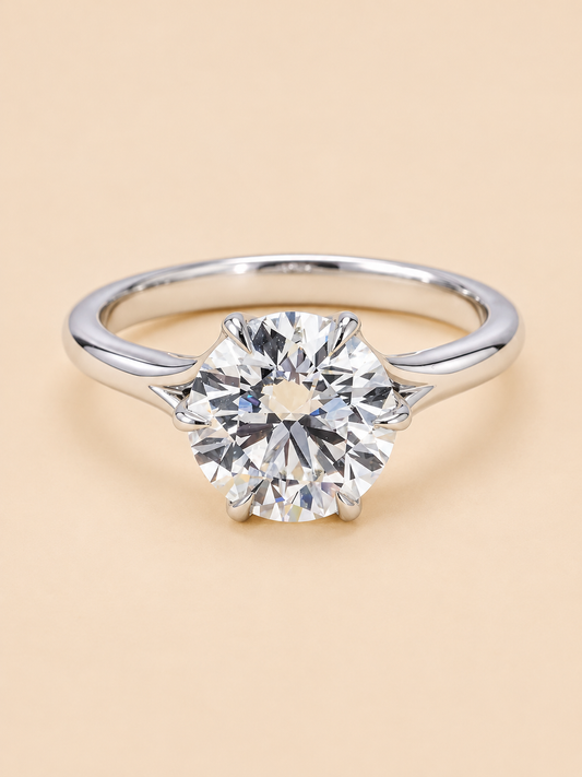 THE DESTINY - Lab-Grown Round Brilliant Diamond Solitaire Ring